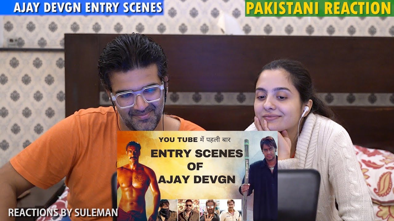 Pakistani Couple Reacts To Ajay Devgn Entry Scenes  1991-2024 | Phool Aur Kante To Singham Again