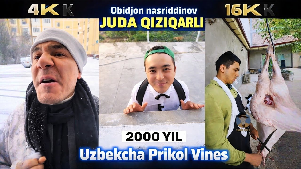 Uzbekcha Prikol Vines • JUDA QIZIQARLI