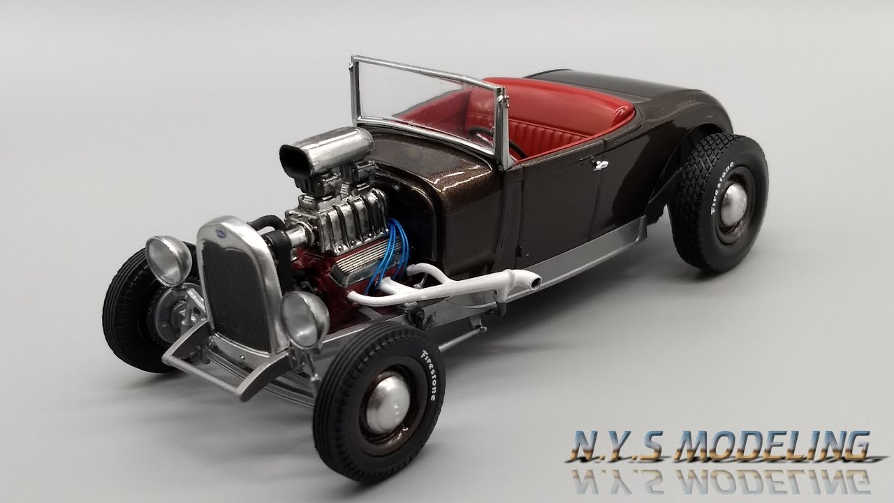 Revell '29 model A roadster-Ron's appreciation building [final]
