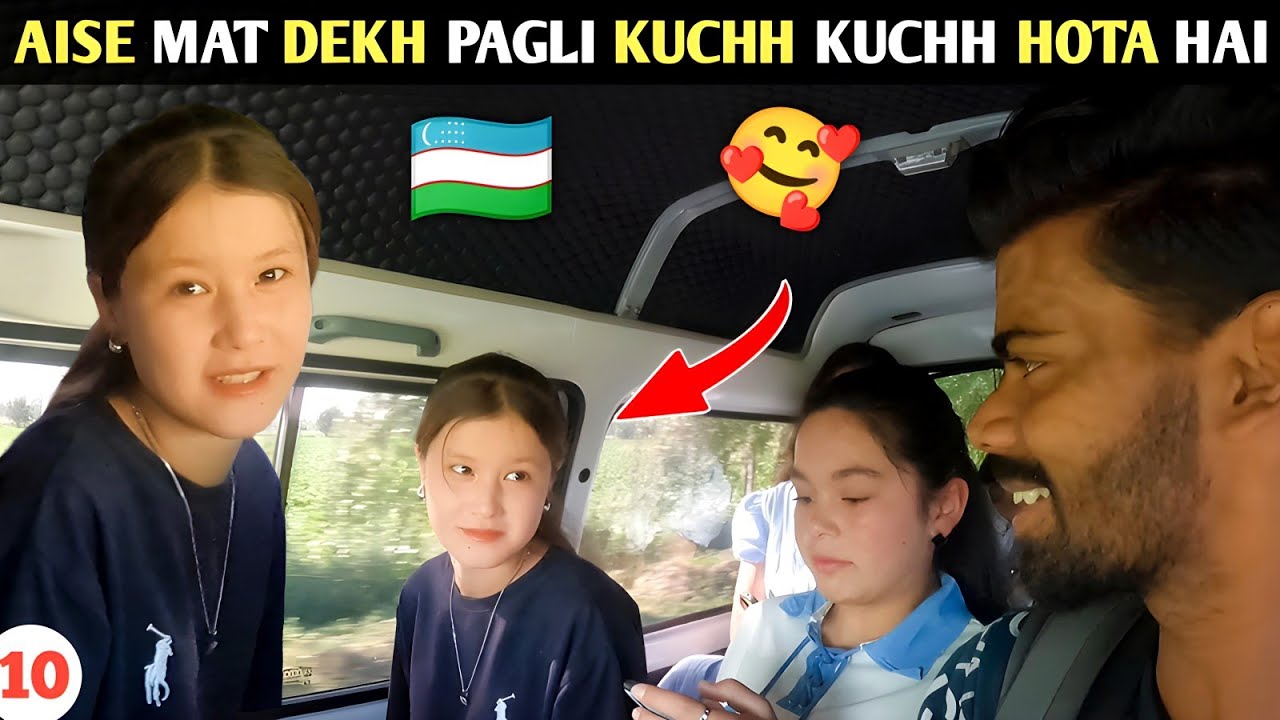 🇺🇿 UZBEKISTAN VILLAGE SIDE HITCHHIKING | UZBEKISTAN HITCHHIKING | HITCHHIKING IN UZBEKISTAN