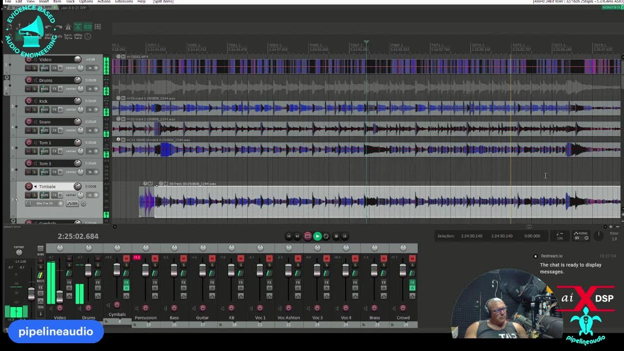 Mixing - Zion Bound - Live Recording from Slack Key Lounge