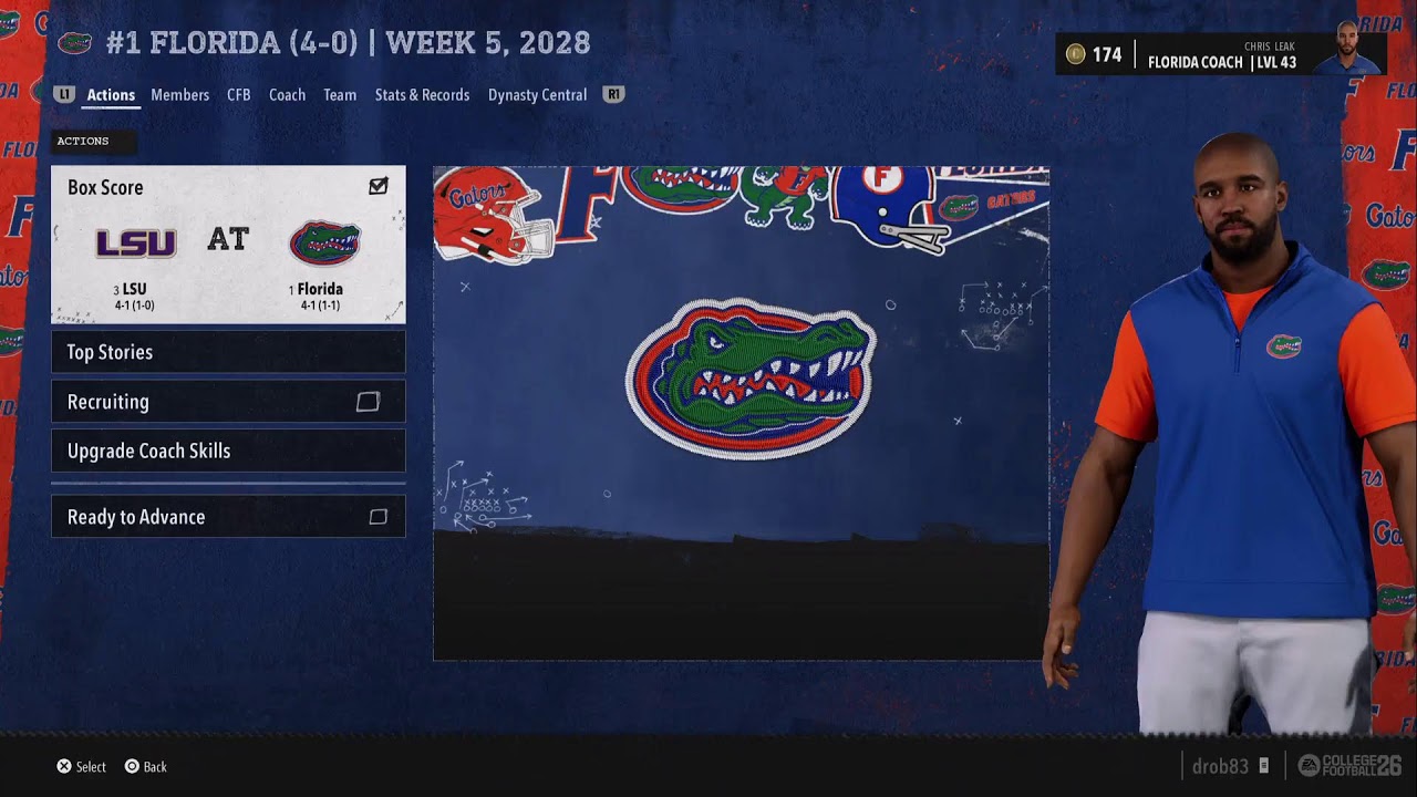 Bedrock Elite Dynasty Florida vs LSU