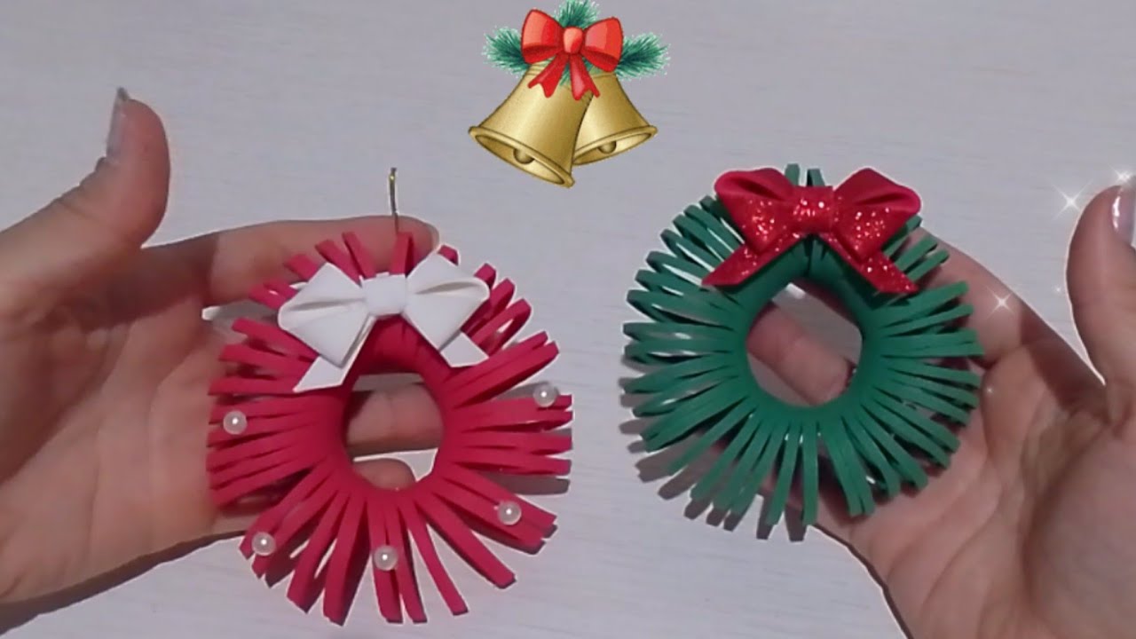 Enfeite de Natal em EVA | Decoração natalina fácil e rápida #natal