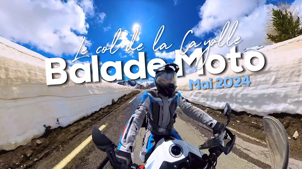 Balade Moto au Col de la Cayolle