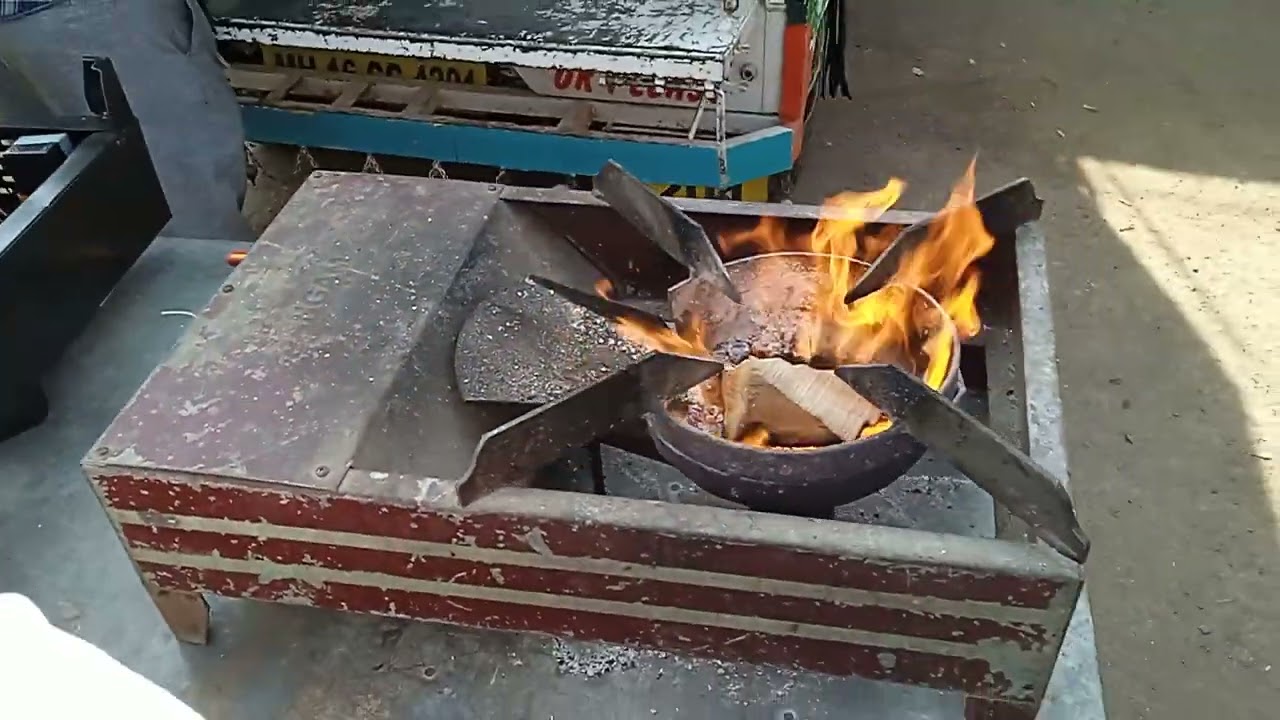 @wood stove with air blower only on ₹ 1800/-(2)