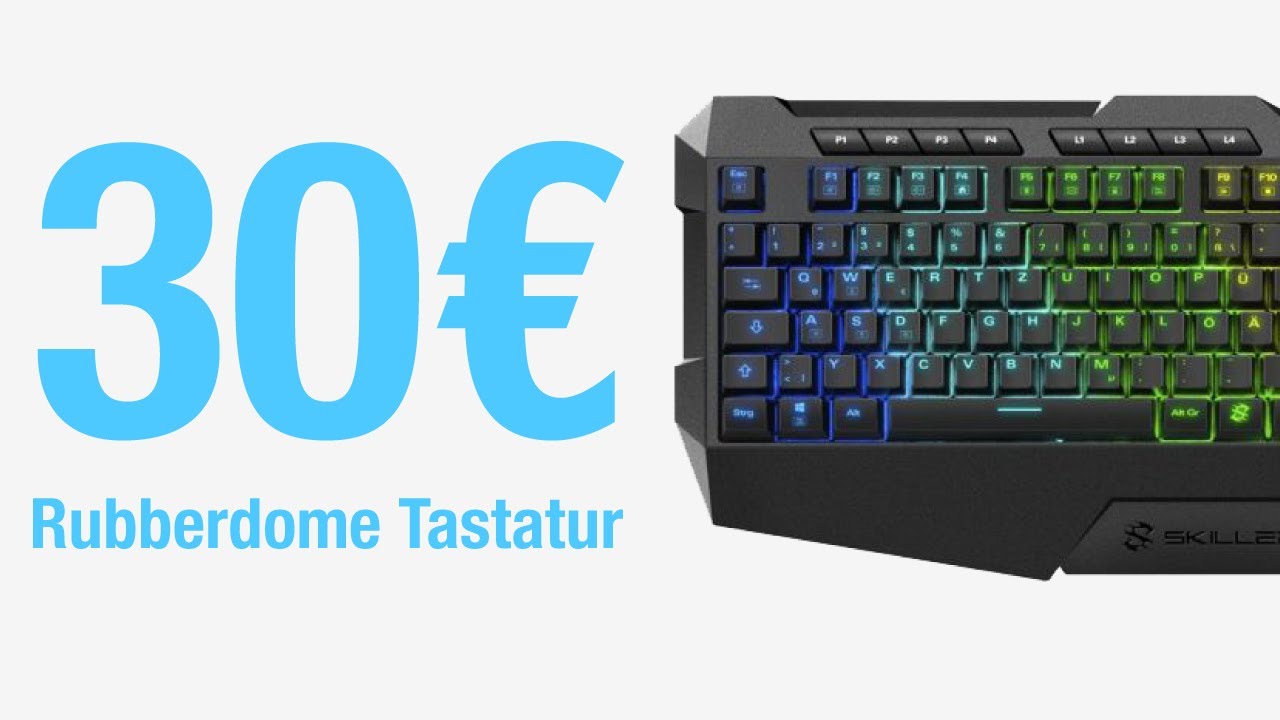 Sharkoon Skiller SGK4 – Preis-Leistungs Tipp - Volle RGB POWER