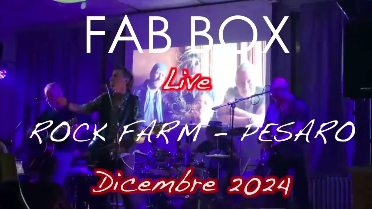 FAB BOX Live - Rock Farm - Pesaro - Dec 2024
