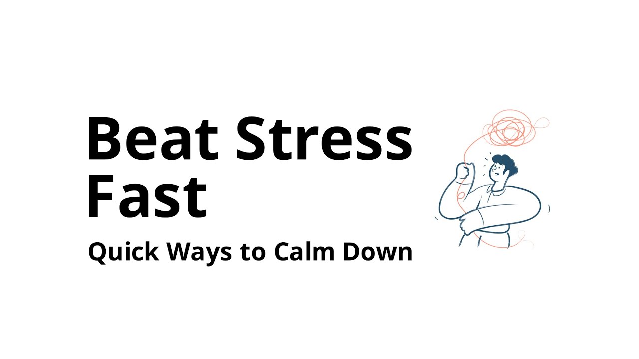 How to lower stress fast