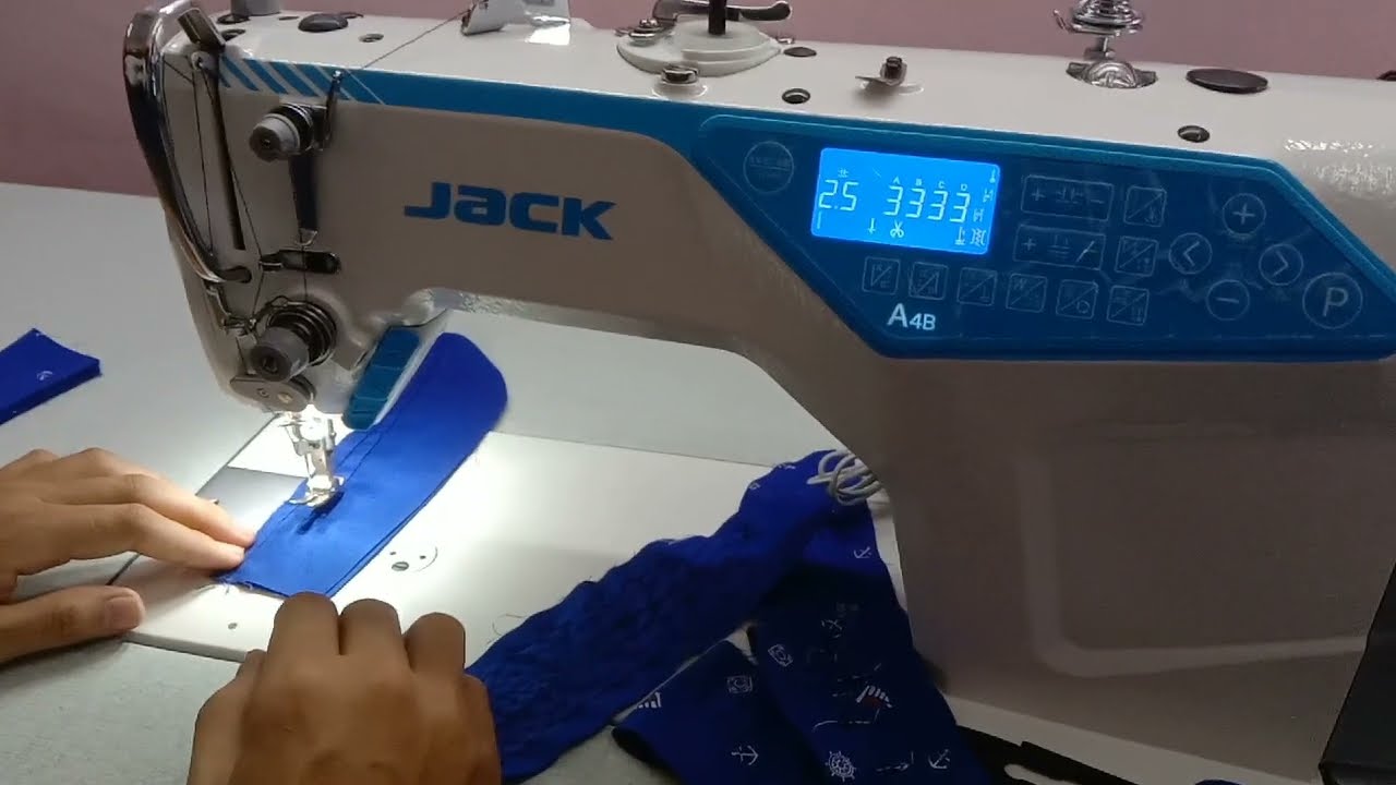 รีวิวช่างเย็บทดลองใช้งานจักร​เย็บผ้า​ระบบ​คอมครั้ง​แรก​ ยี่ห้อ JACK รุ่น​ A4B