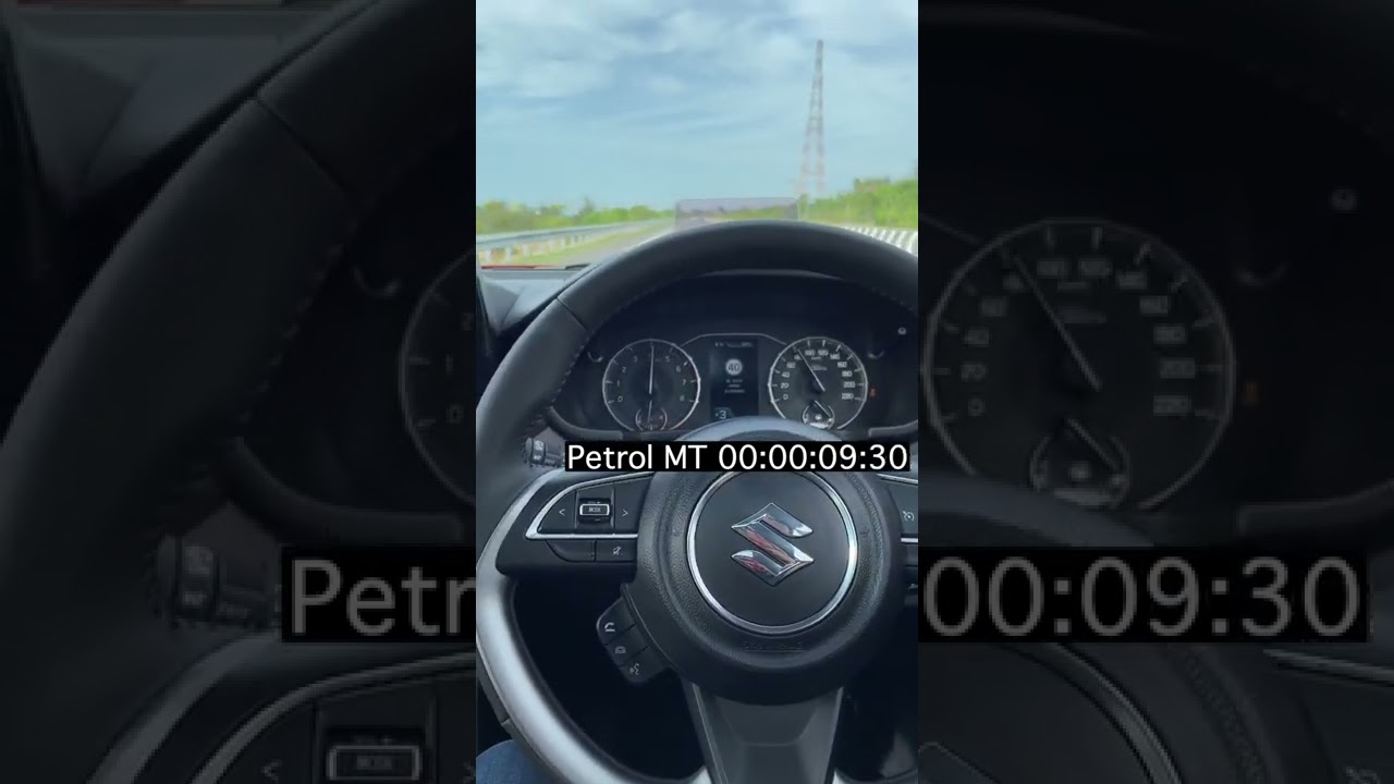 2022 New Maruti Brezza 0 to 100 KMPH Acceleration Test #shorts #allnewbrezza #hotandtechybrezza