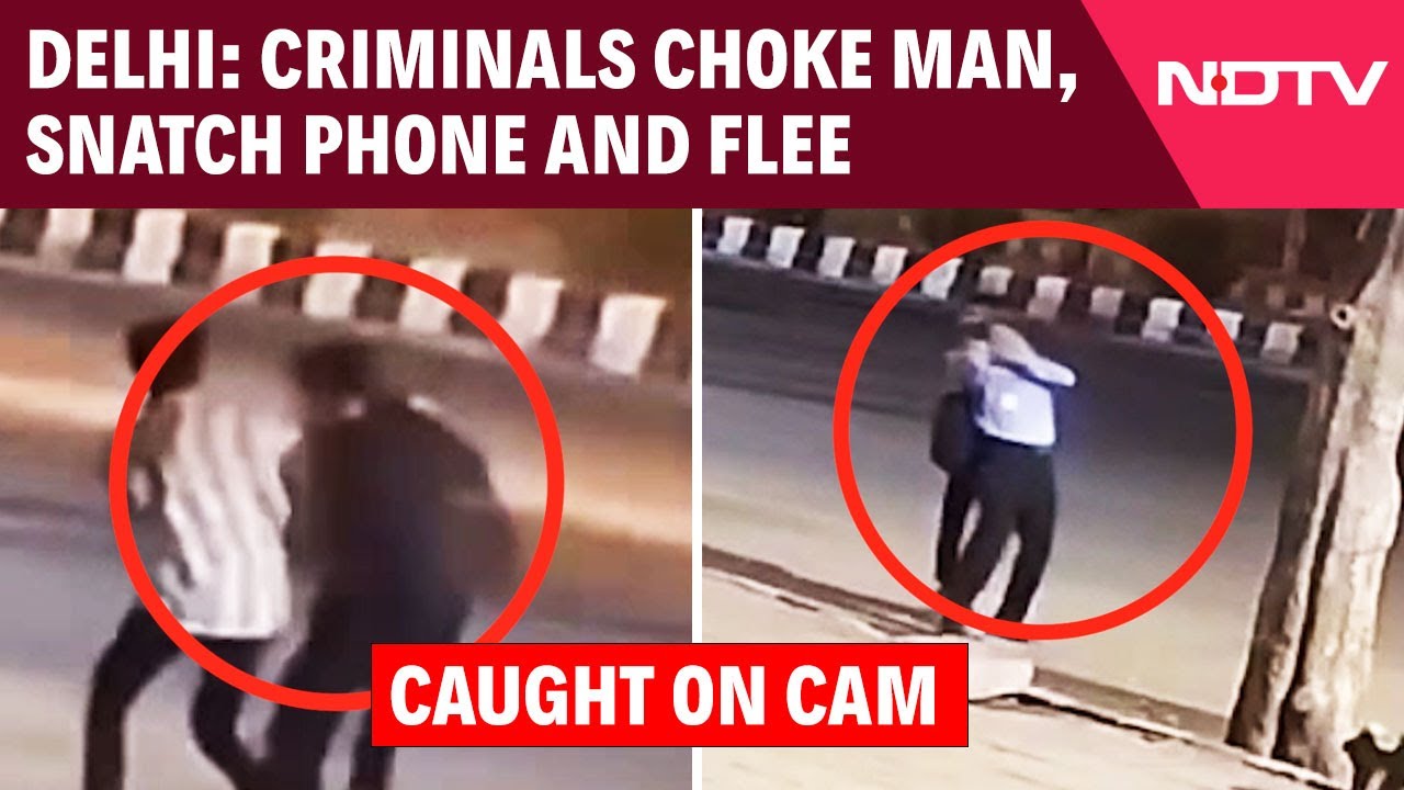 Delhi News | Criminals Choke Delhi Man At Bus Stand, Snatch Phone And Flee