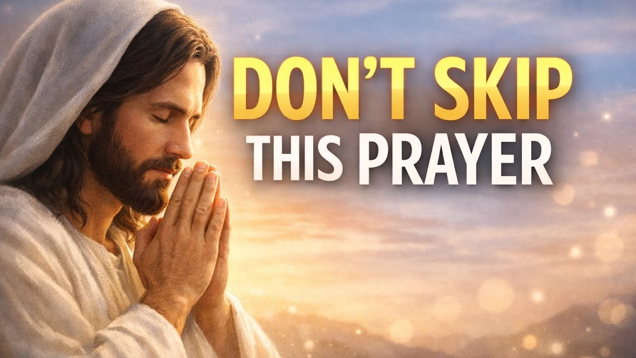 Do Not Skip This Prayer | Powerful 10-Minute Prayer for Peace, Strength & Breakthrough