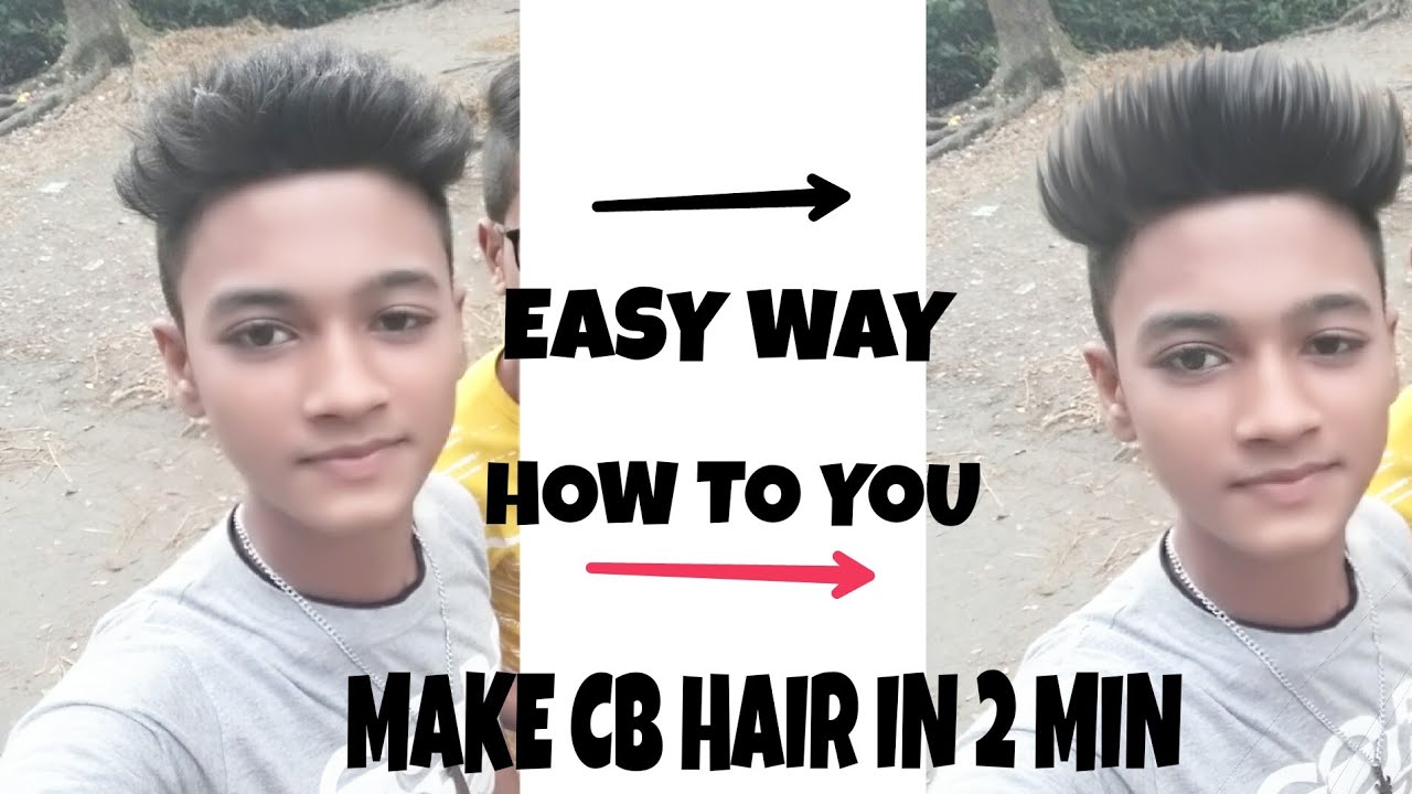 REAL CB EDIT HAIR JAST IN 2MIN