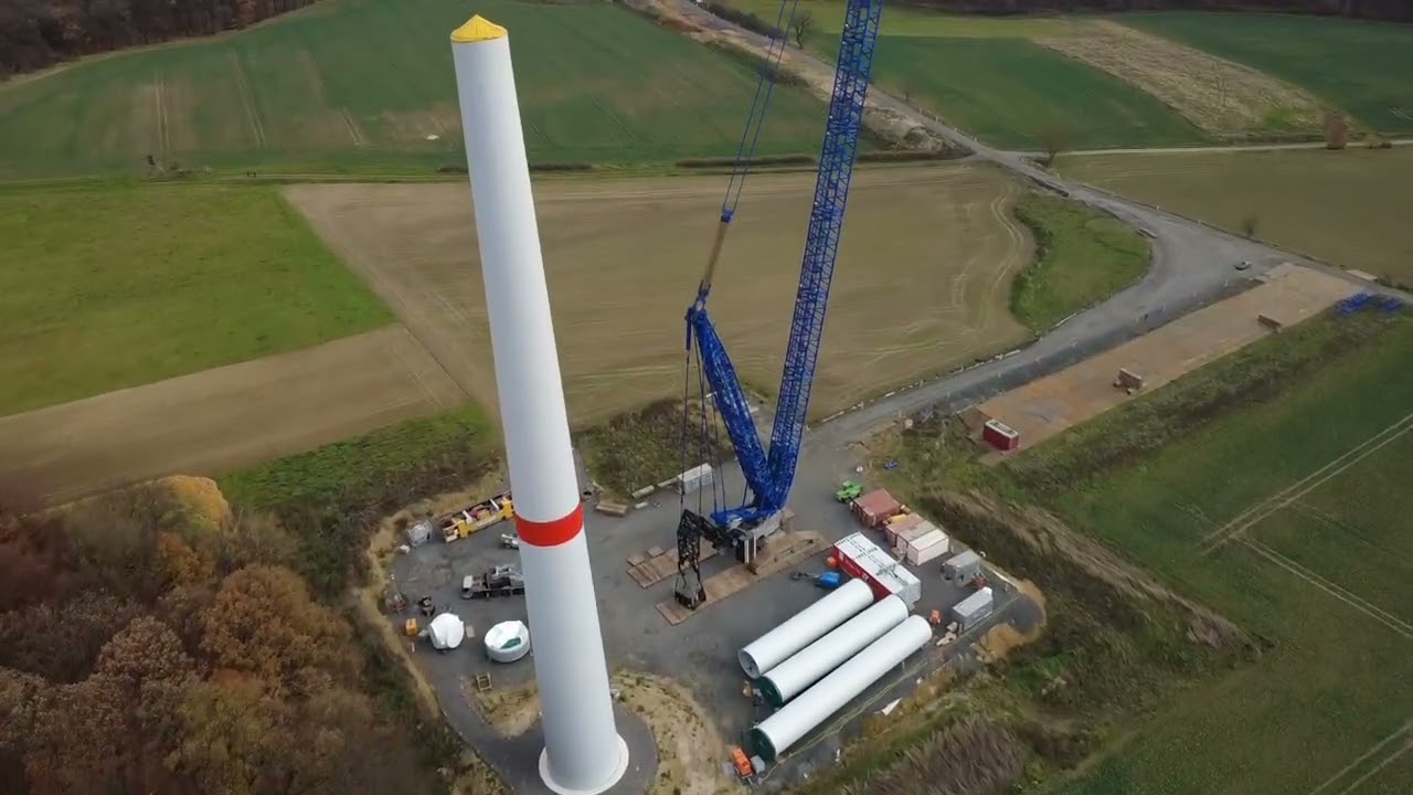 Windkraftanlagen in Frielendorf-Verna – Bau & Fortschritt im Überblick