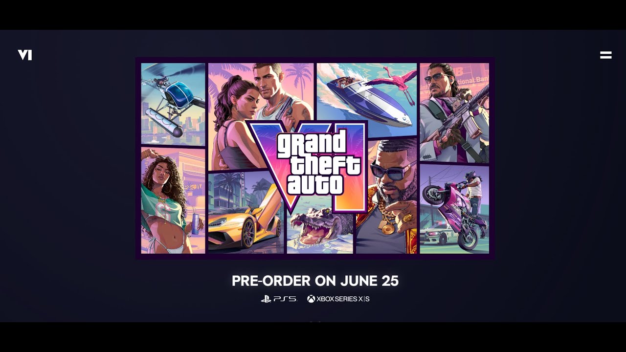 Предзаказ Grand Theft Auto VI открывается 25 июня