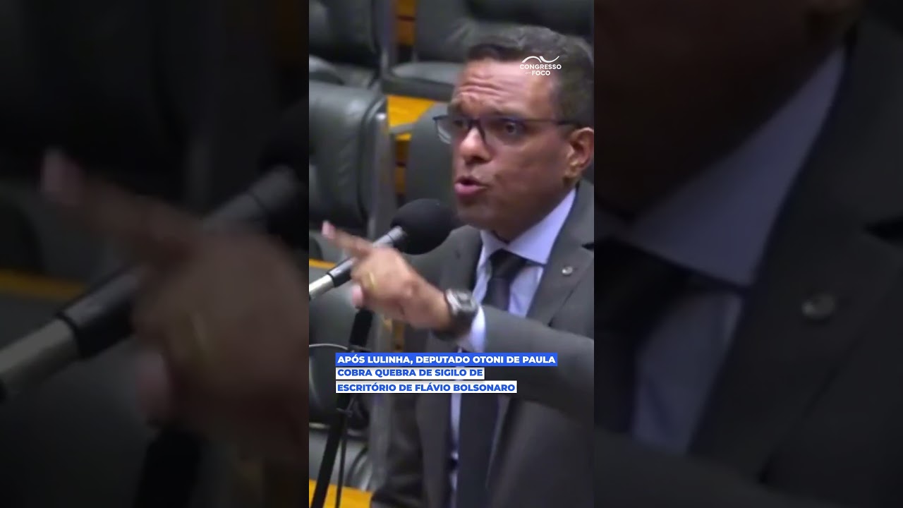 Ap&oacute;s Lulinha, deputado Otoni de Paula cobra quebra de sigilo de escrit&oacute;rio de Fl&aacute;vio Bolsonaro