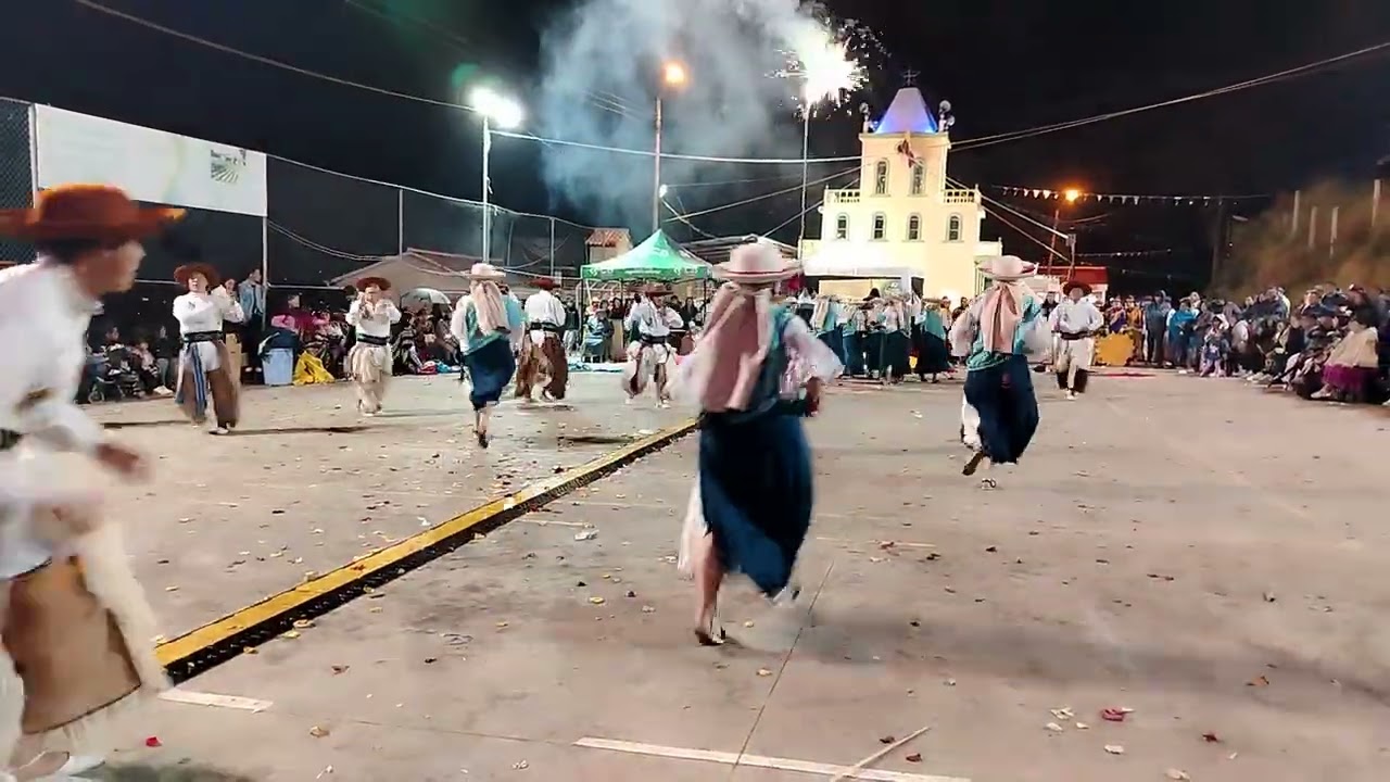 FOLKLOR AZUAYO 🩵🚩 EN SAN LUIS DE MANGAN BIBLIAN 