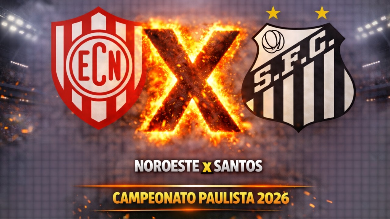 NOROESTE X SANTOS [Simulação] | Campeonato Paulista 2026
