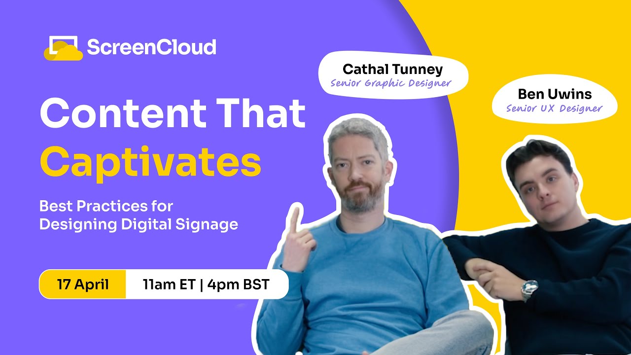 Content That Captivates: Design Digital Signage That Delivers Results