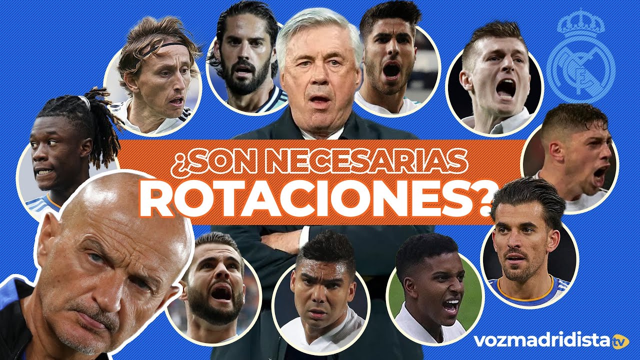😮AS&Iacute; DECIDE ANCELOTTI CU&Aacute;NDO HACER ROTACIONES! #realmadrid