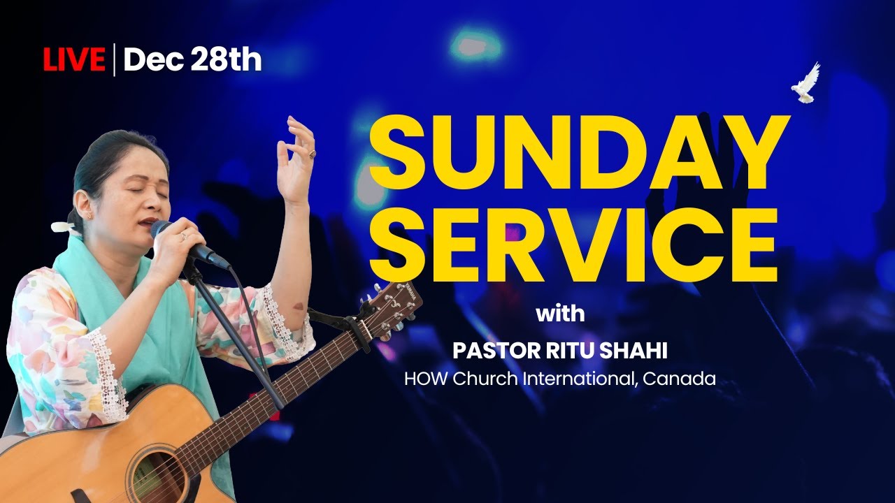 Dec 28th LIVE Sunday Service, Apostle Vikram Shahi, HOW Church International