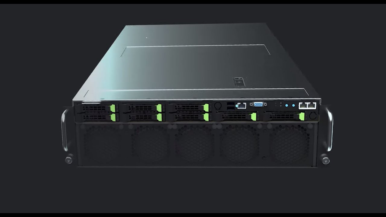 A tour of the G383-R80 purpose built for AMD Instinct MI300 APU