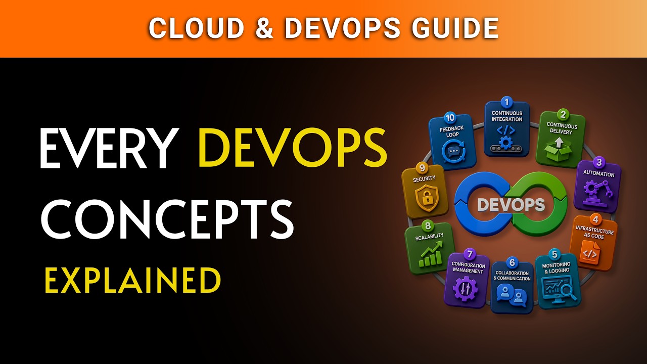 DevOps Explained for Absolute Beginners (All Core Concepts)