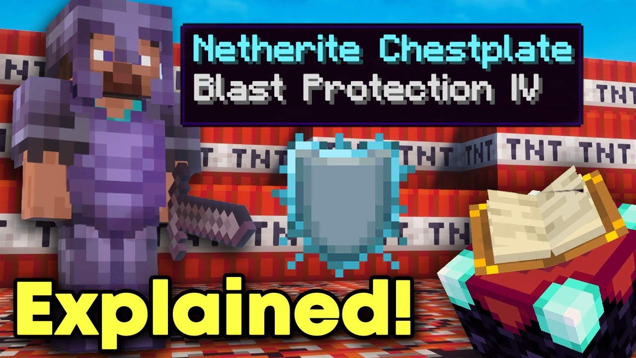 Объясняем ВСЕ защитные чары в Minecraft!