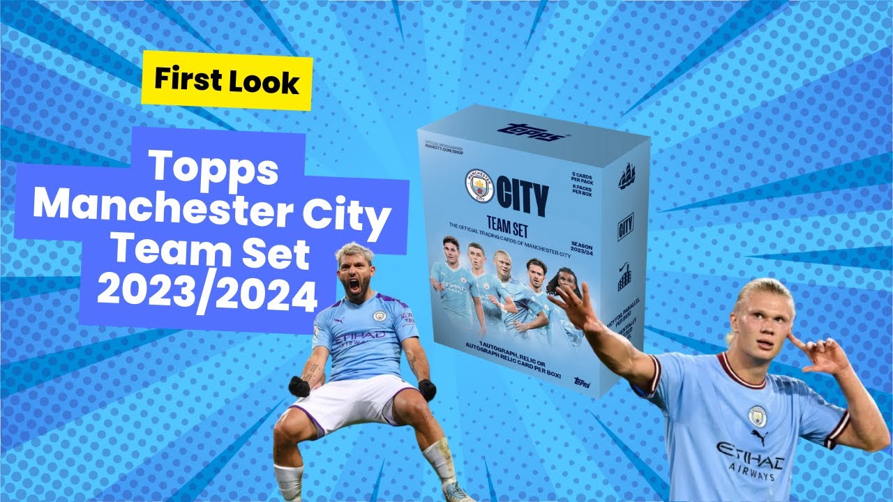 TOPPS MANCHESTER CITY TEAM SET 23/24 Preview 🤯🤯 | UNERSCHRIFT /5 gezogen ❤️ | ES KNALlt 🔥🔥