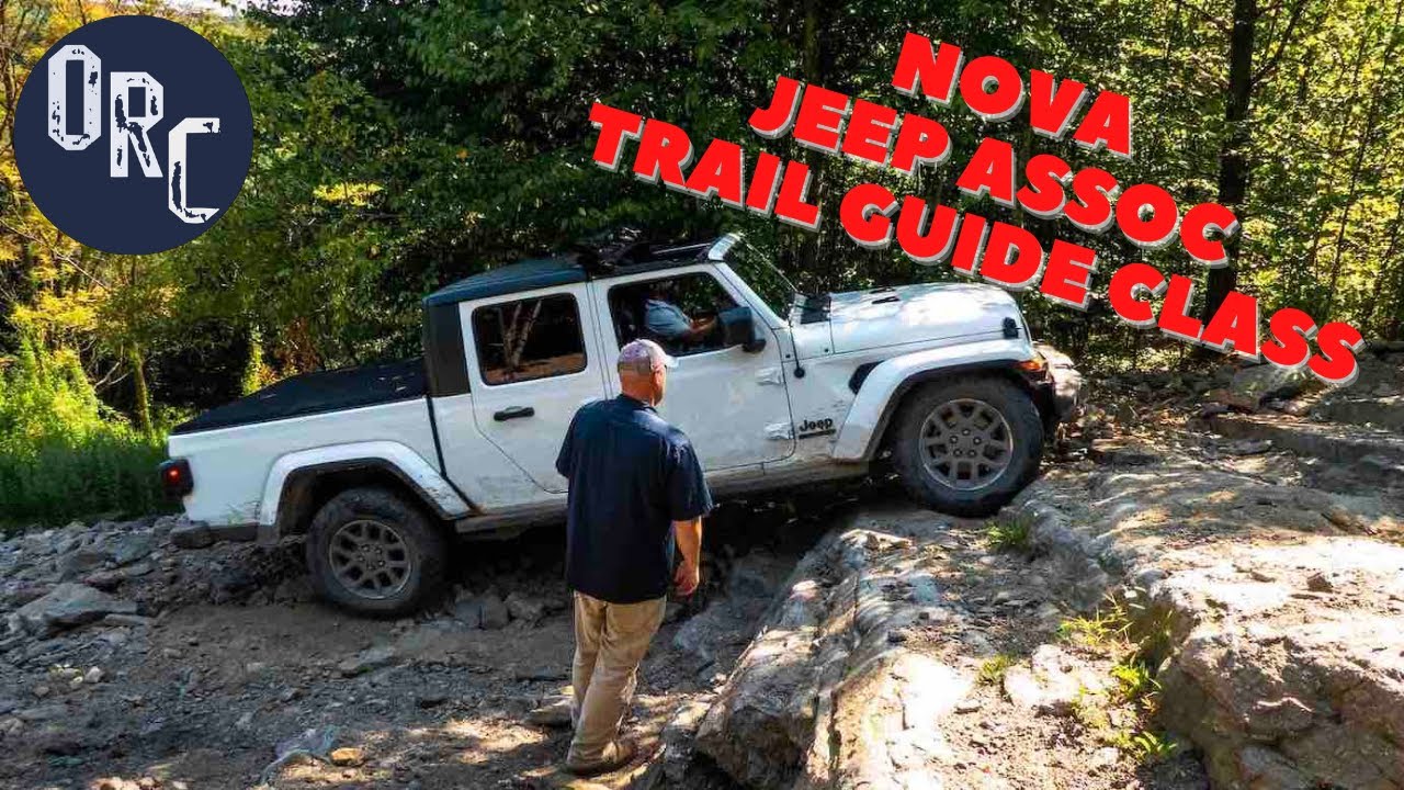 NOVA Jeep Association Taking Advantage of the Off Road Consulting Jeep Club Training Class at Rausch