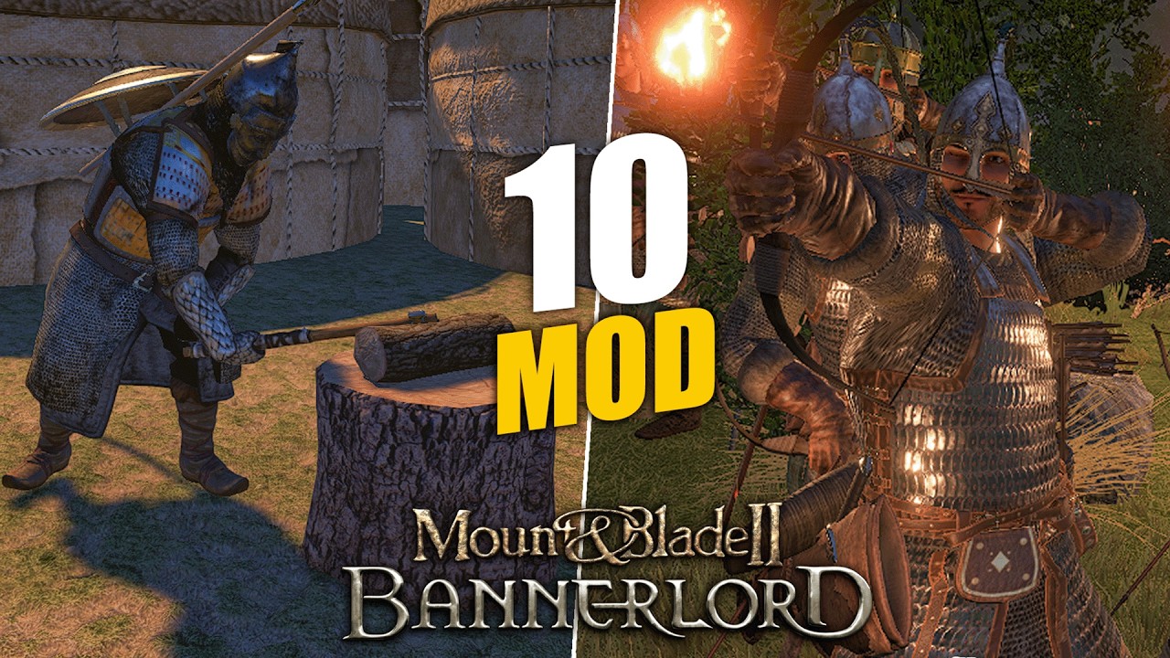 BANNERLORD SAVAŞ KONSEYİ, YOLDAŞ EVLİLİĞİ, GERÇEKÇİ ATEŞLİ OK YAPMAK!! 10 ADET MOD TANTIMI!!