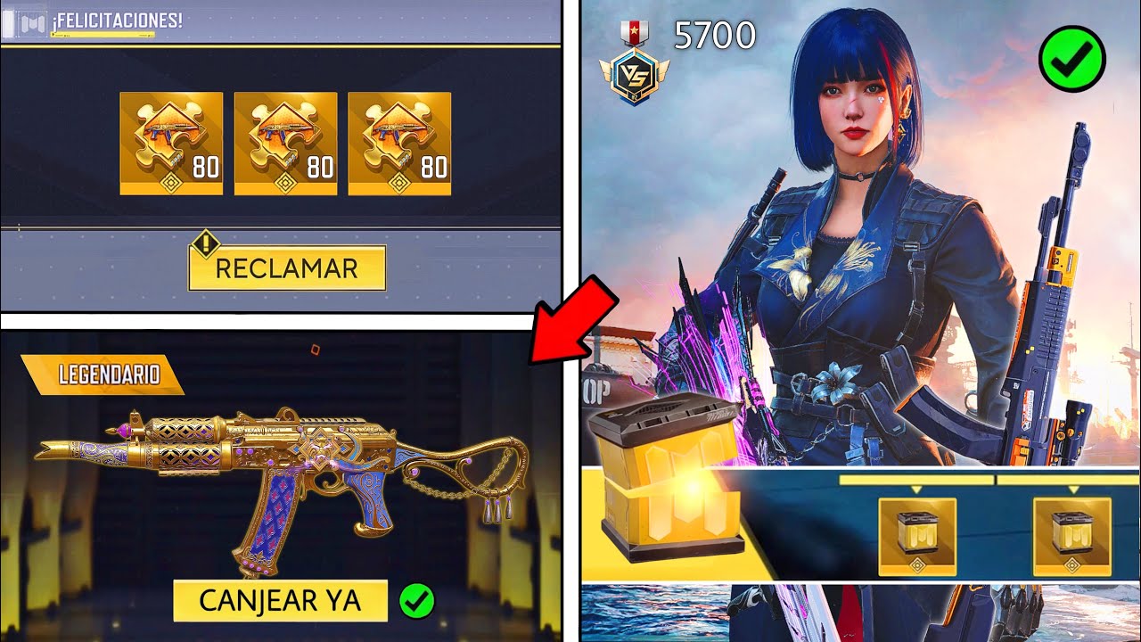 COMO CONSEGUIR MÁS FRAGMENTOS PARA LA LEGENDARIA GRATIS EN COD MOBILE