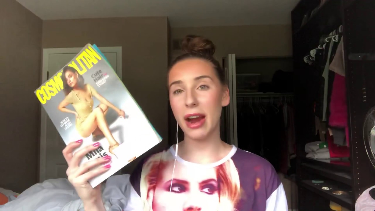 Relax and Read Cosmo With Me | ASMR