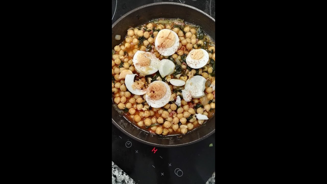 Garbanzos con espinacas | Peinetapintxos