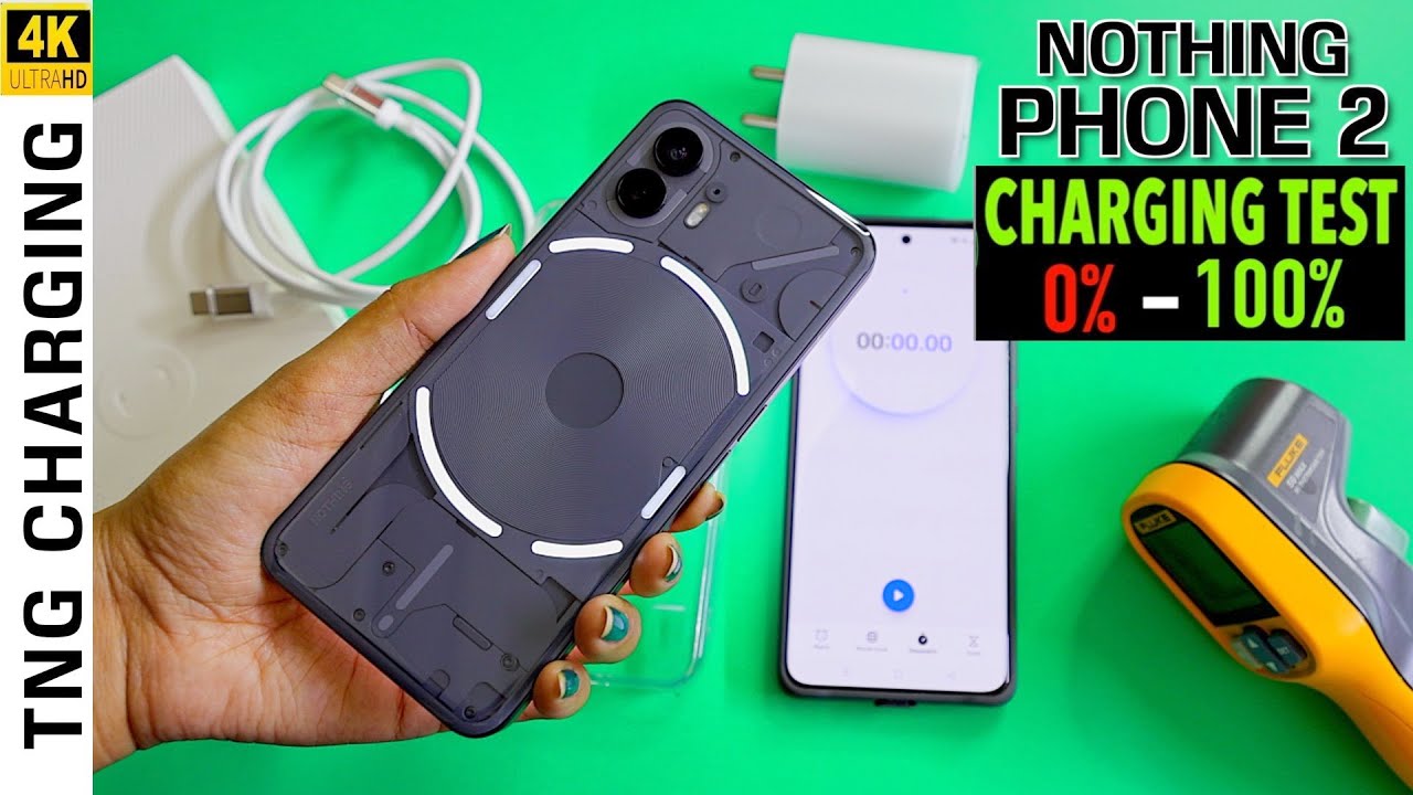 Nothing Phone 2 - Charging Test (0% - 100% ) | TNG Charging | TheNutriGurl
