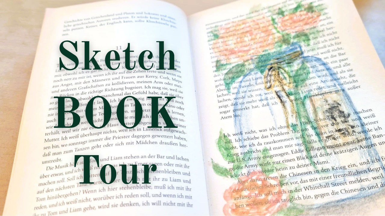 My New Obsession – Painting in Old Book 📖
