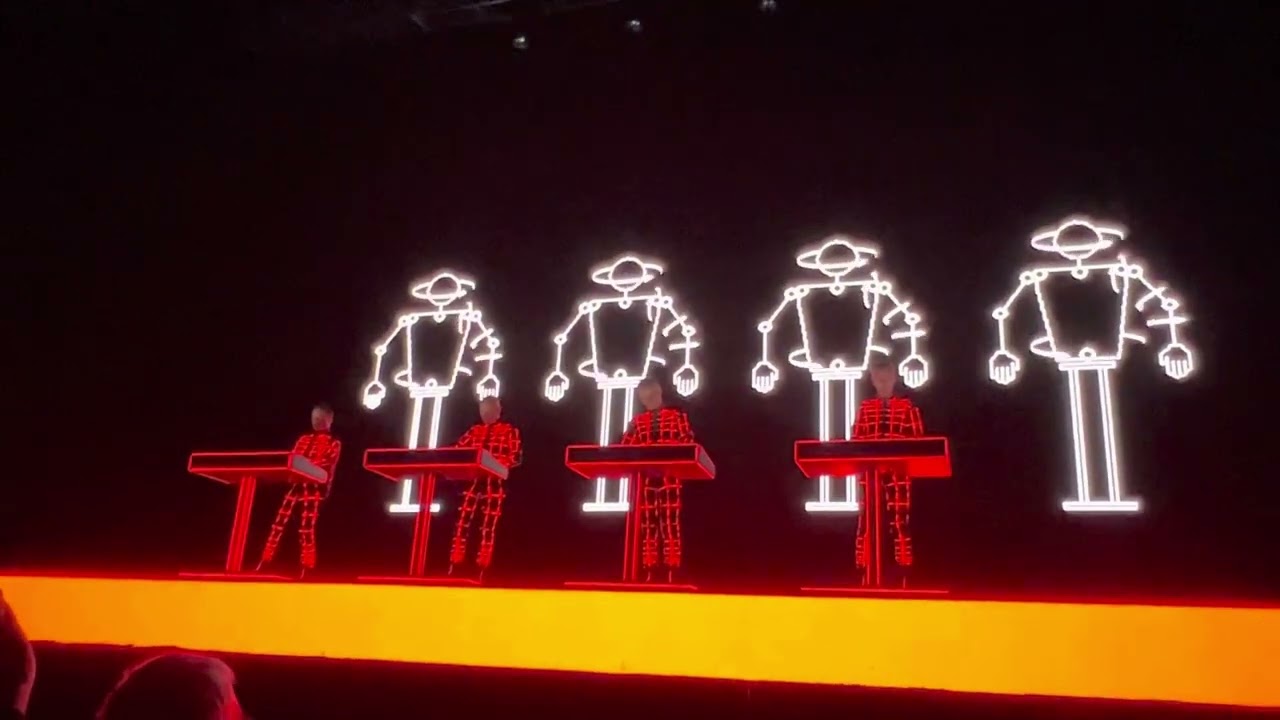 Kraftwerk - The Robots (live) Mexico City