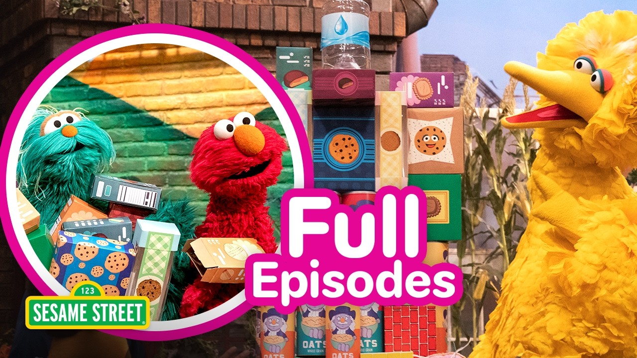 Elmo and Rosita’s Tallest Block Tower Ever | 1 HOUR of STEM Sesame Street Full Episodes!