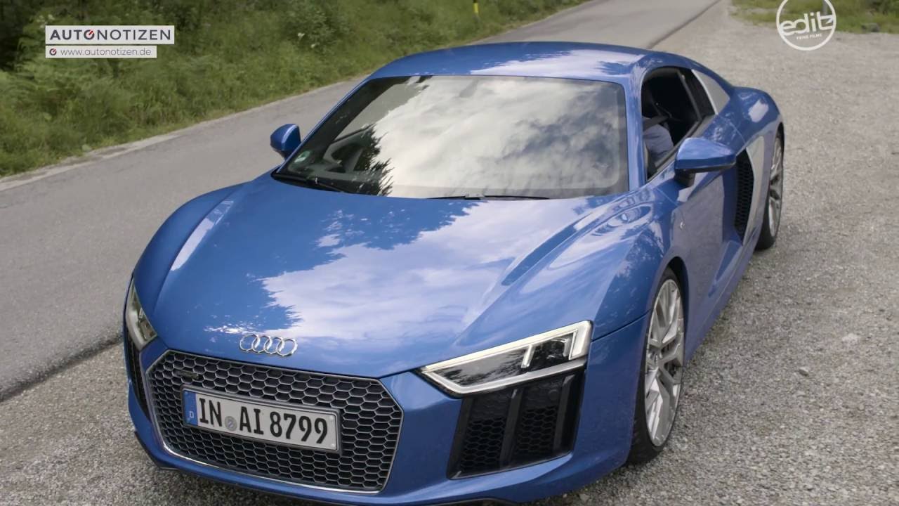 2016 Audi R8 V10 Fahrbericht, Review, Test. Laut und schnell. Aber auch praktisch?