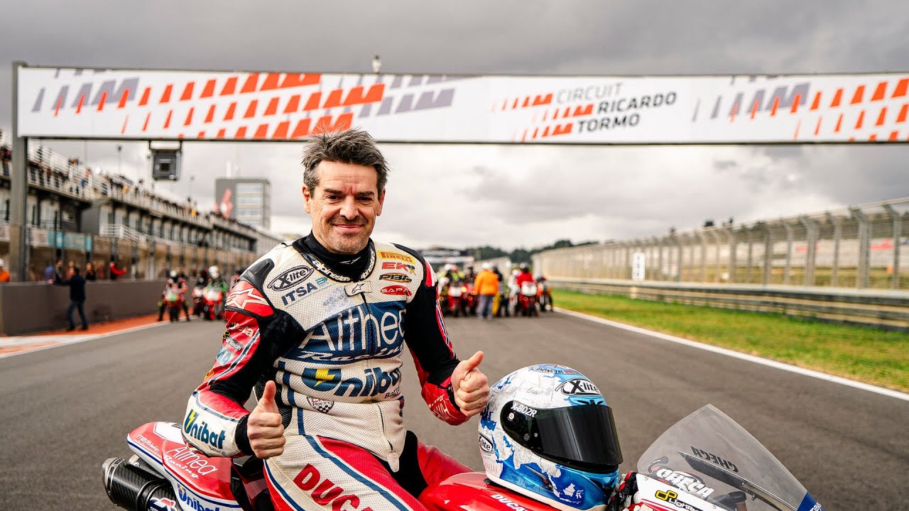 Carlos Checa, leyenda en el Racing Legends 2024