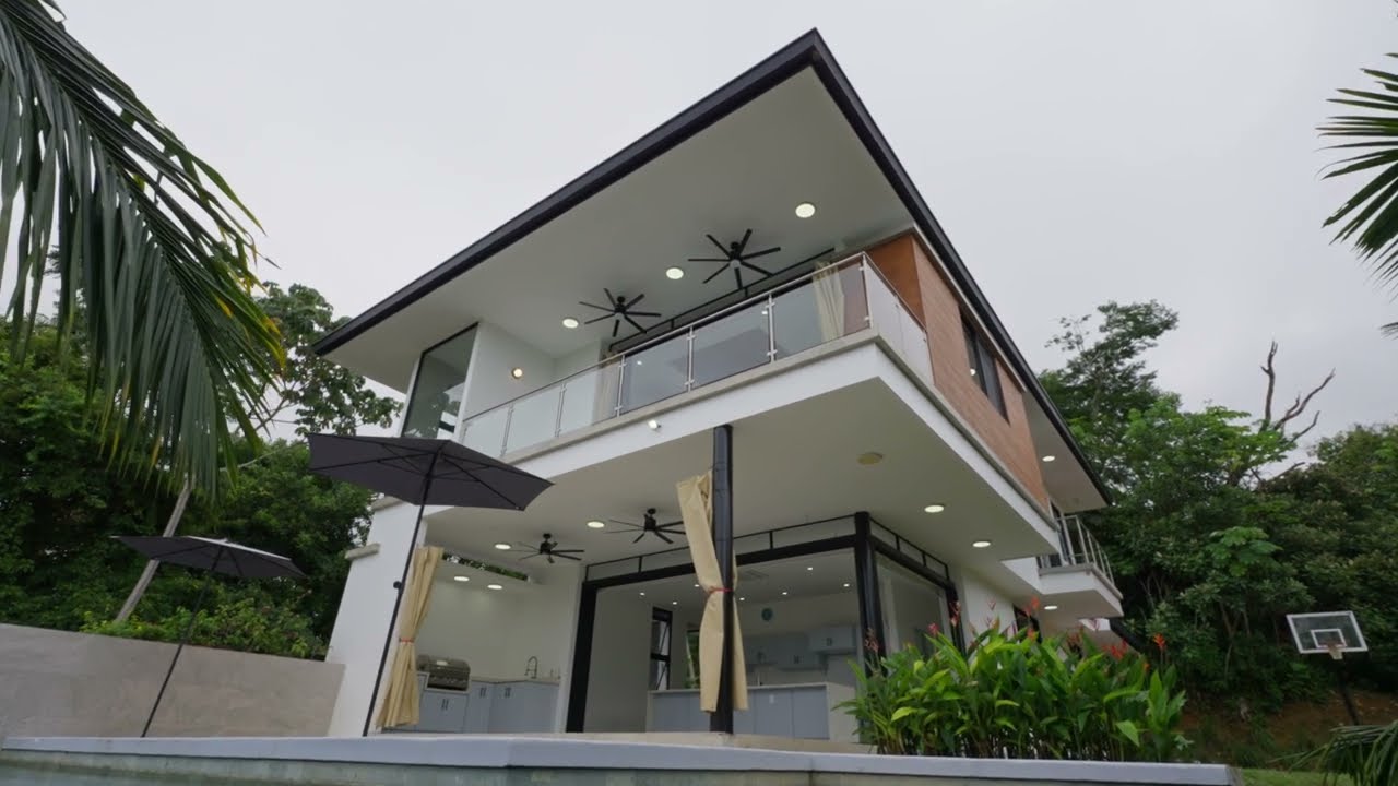 Modern Home with Ocean and Jungle View on over 2.7 Acres.