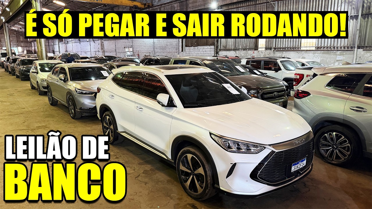LEIL&Atilde;O DE BANCO - CARROS PRONTOS PARA O USO E COM BONS PRE&Ccedil;OS!