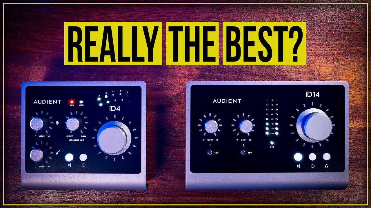 Аудиоинтерфейсы Audient iD4 и iD14 MkII: действительно лучшие?