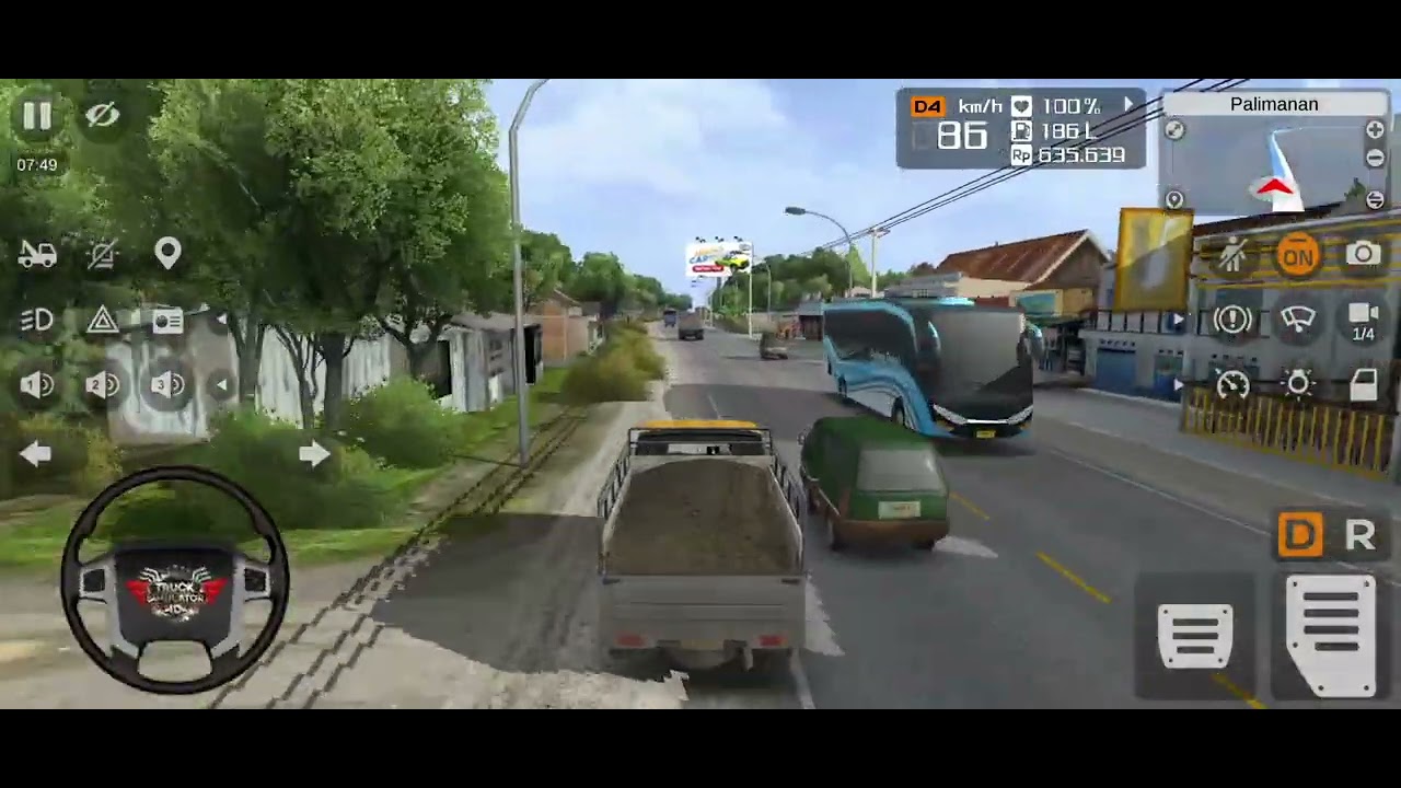 2ND GAME PLAY ( INDONESIA TRUCK SIMULATOR)