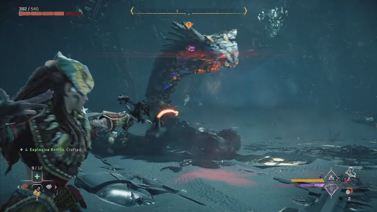 Horizon forbidden west Chi Cauldron Slitherfang boss