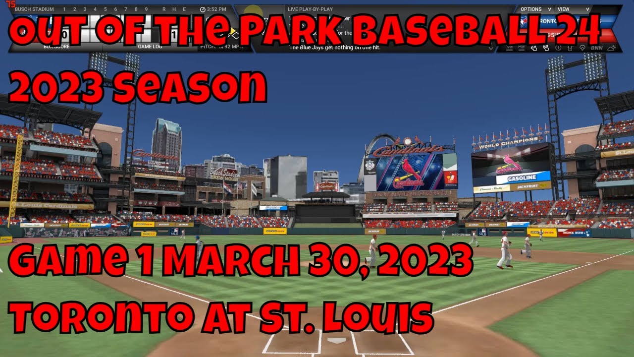 Out of the Park Baseball 24, повтор сезона 2023 года, Сент-Луис.