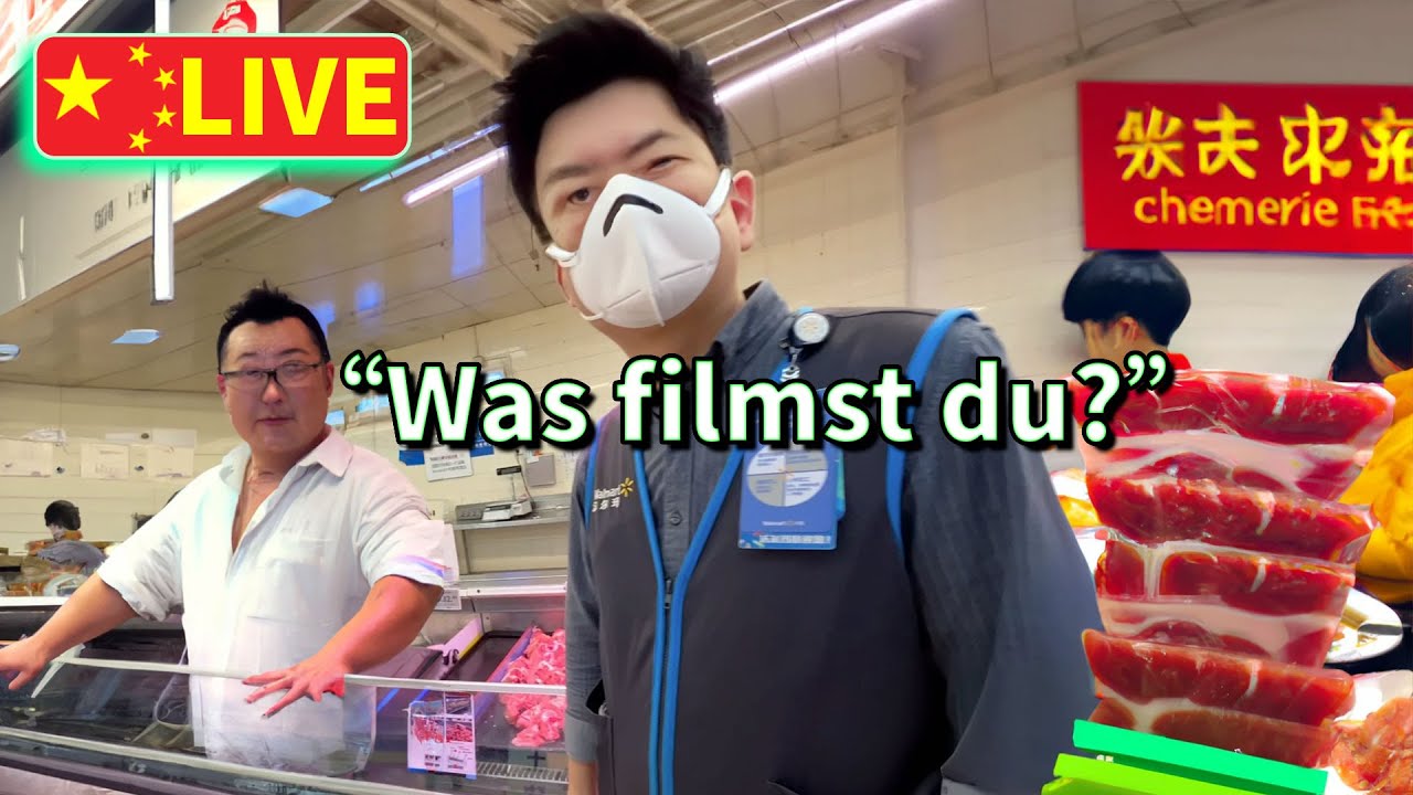 China: Meine✨wundervolle✨Supermarkt-Tour (ohne Maske?)