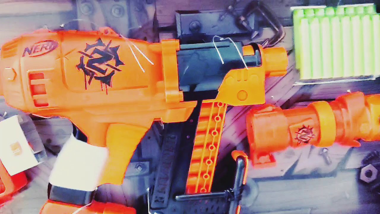 My new nerf gun Nail Biter