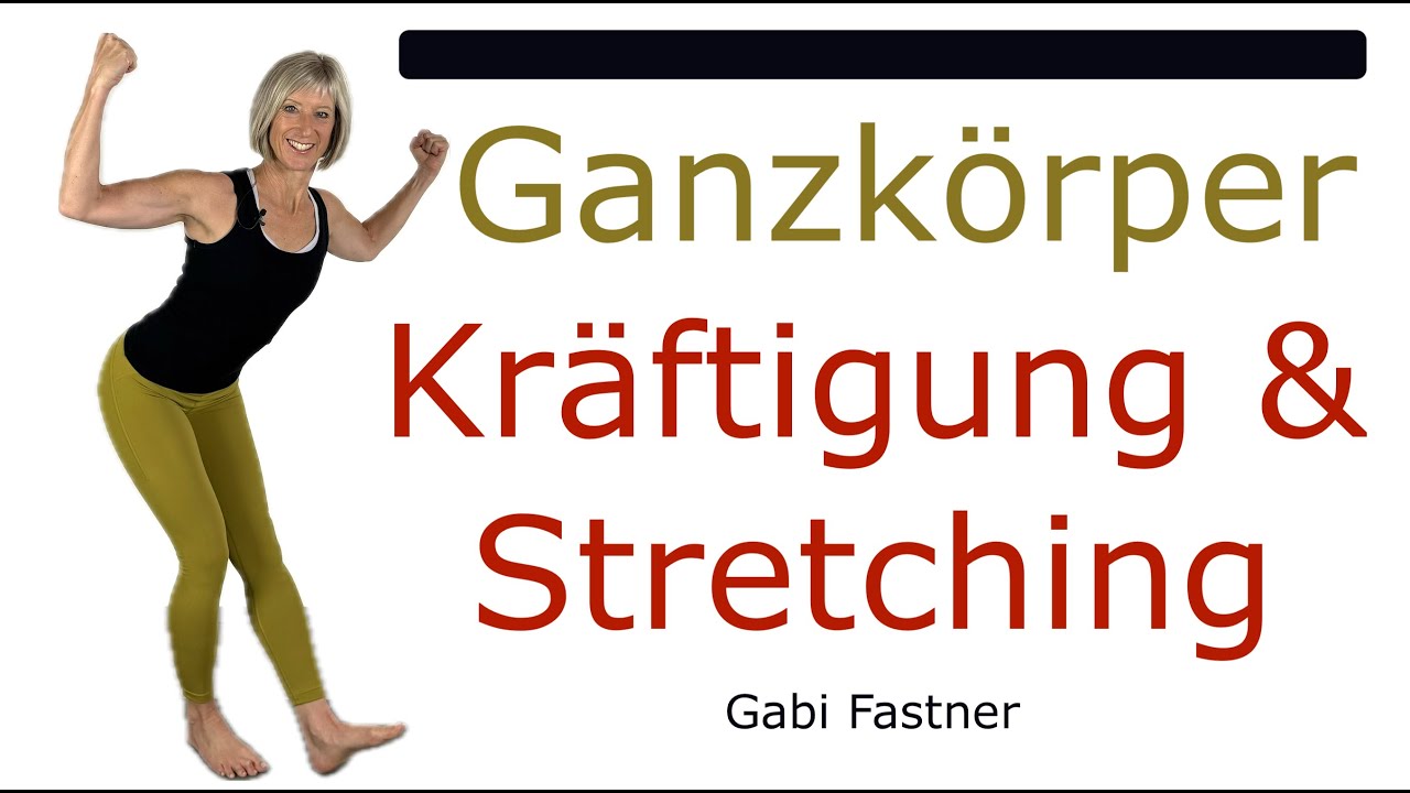 🍡 30 min. den ganzen Körper gestärkt, geformt und gedehnt. Fullbody-Workout, ohne Geräte