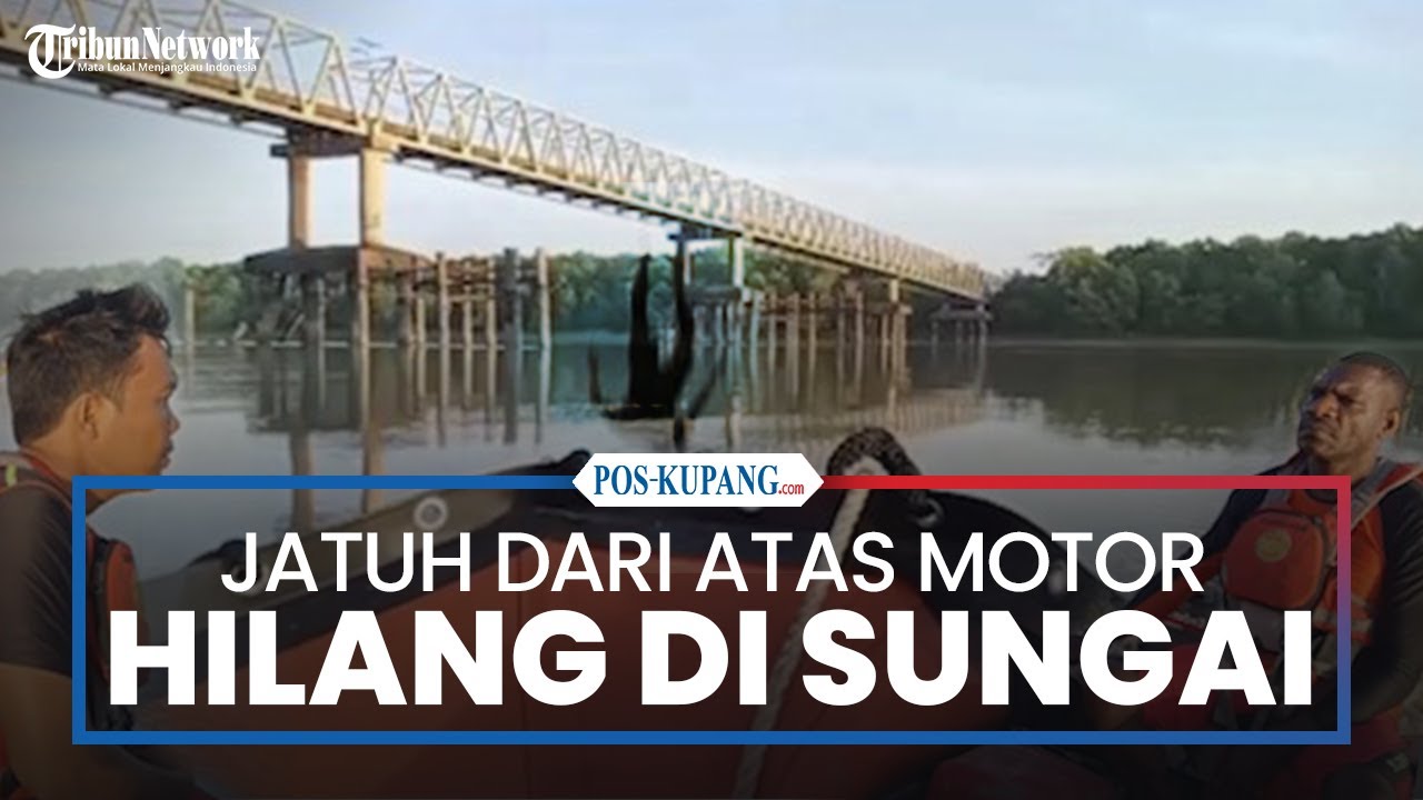 Pemuda Terjatuh Dari Motor di Jembatan Tujuh Wali-wali dan Tercebur ke Sungai Maro di Merauke